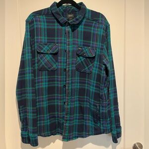 RVCA Plaid Shacket